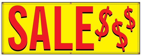 Buy Our Sale Banner From Signs World Wide