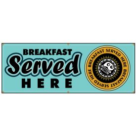 Breakfast Served banner