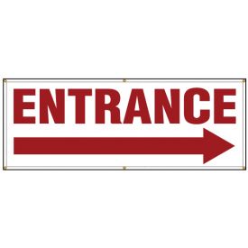 Entrance right arrow banner image