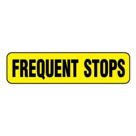 Frequent Stops Y&B magnetic image