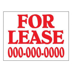 For Lease yard sign image