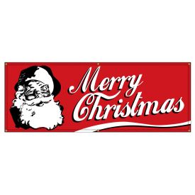 Merry Christmas Retro banner image