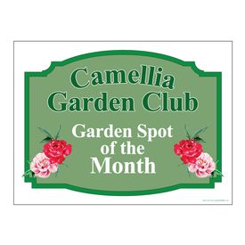 Camellia Garden Club v5 yard sign image