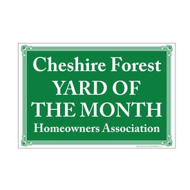 Cheshire Forest 12x18 sign image
