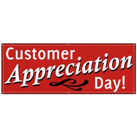 Customer appreciation day sign image