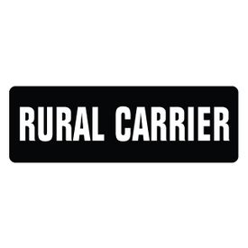 Rural Carrier magnetic sign image