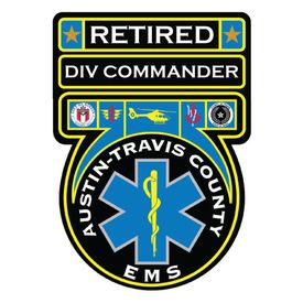 Retired Div Commander ATC EMS Decal Image