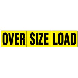 Over Size Load magnetic sign image
