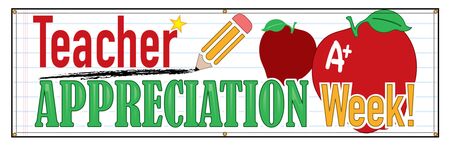Teacher Appreciation 3x10 banner image