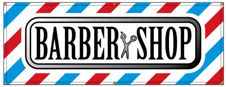 Barber Shop Stripes banner image