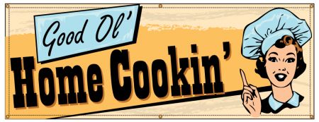Good Ol' Home Cookin' Retro banner image