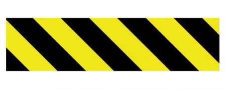 Buy our "Caution Stripe" decal from Signs World Wide