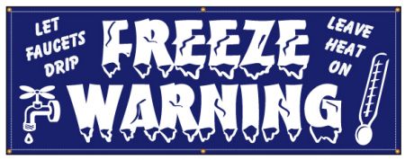 Freeze Warning banner image