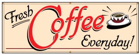 Fresh Coffee Everyday banner image