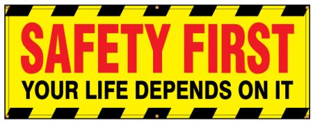 Safety First banner image