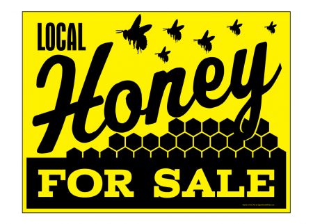 Local Honey sign image