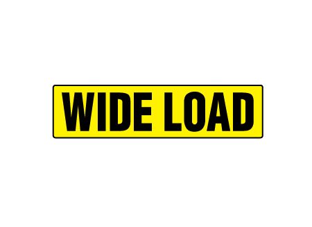 Wide load magnetic image