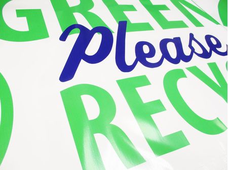 Be Green recycle banner image 3