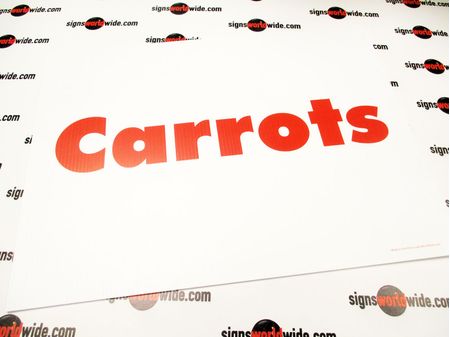 Carrots Sign image 1