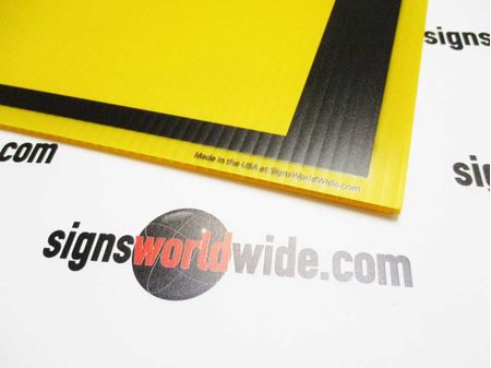 For Sale Yellow Coroplast Sign Image 2