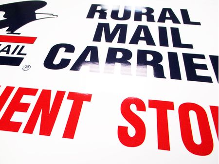 US Mail Rural Mail Carrier sign image 2