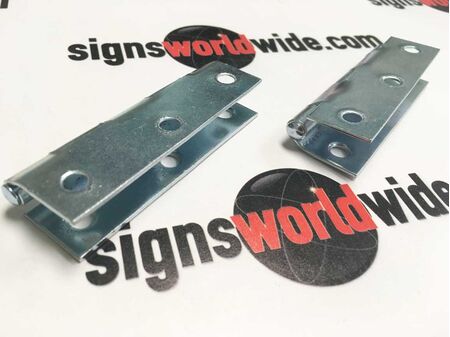 Folding sign hinge image 2