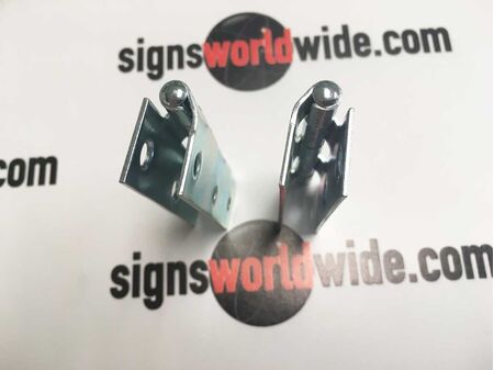 Folding sign hinge image 3