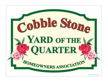Yard of the Quarter sign image