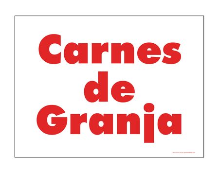 Carnes de Granja sign image