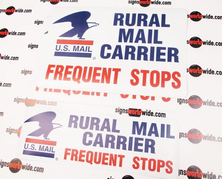 Rural Mail Carrier Sign Kit Image 2