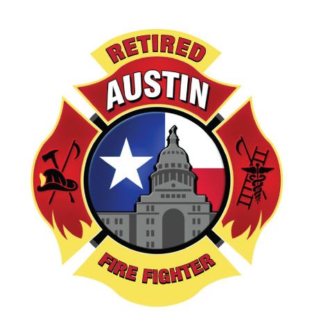 Retired Austin Fire Fighter Decal