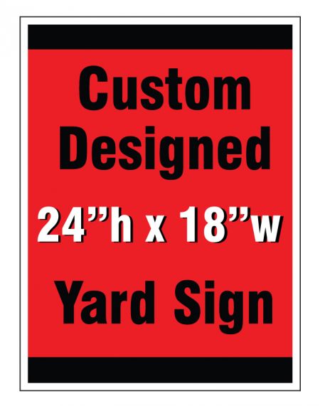 Custom design yard sign 2 image