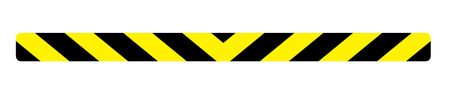 Caution Stripe 3" x 44" Sign Image