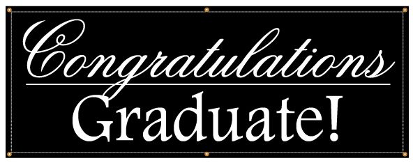 Buy Our Congratulations Graduate Banner From Signs World Wide