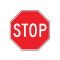 24" Stop sign image