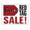 Red Tag Sale yard sign image