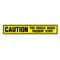 Caution Frequent Stops 6x36 Magnetic Image